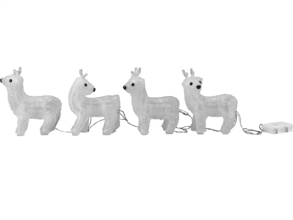 Bild 2 von LIVARNO® LED-Dekofigur »Reh/Weihnachtsmann«/ LED-Dekofiguren »Rentiere«