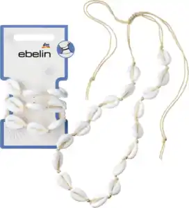 ebelin Halskette mit Muscheln, 1 St