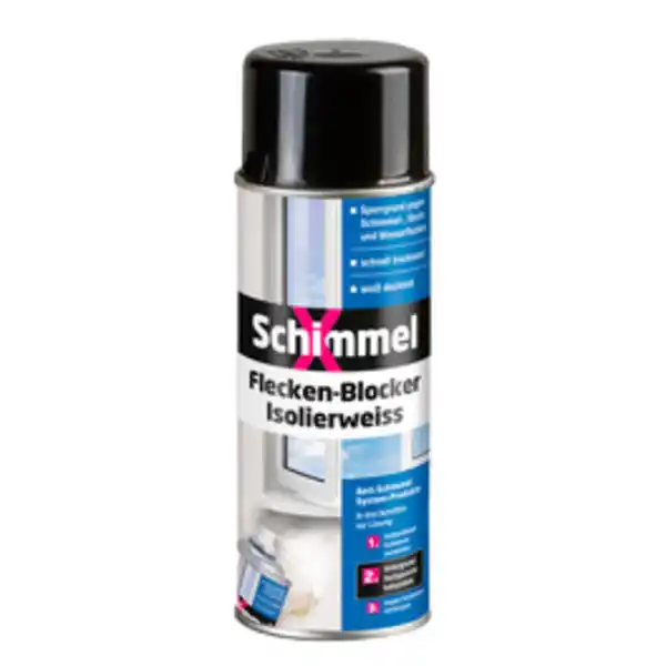 Bild 2 von SchimmelX Isolier-Spray, weiß, 0,4 l