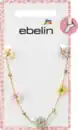 Bild 2 von ebelin Fußkette mit Blumen, Gold-Optik, 1 St