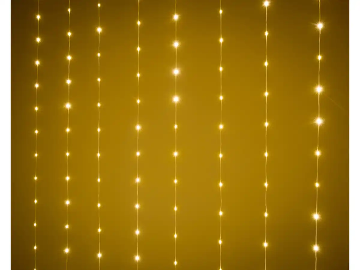 Bild 1 von LIVARNO® LED-Lichtervorhang