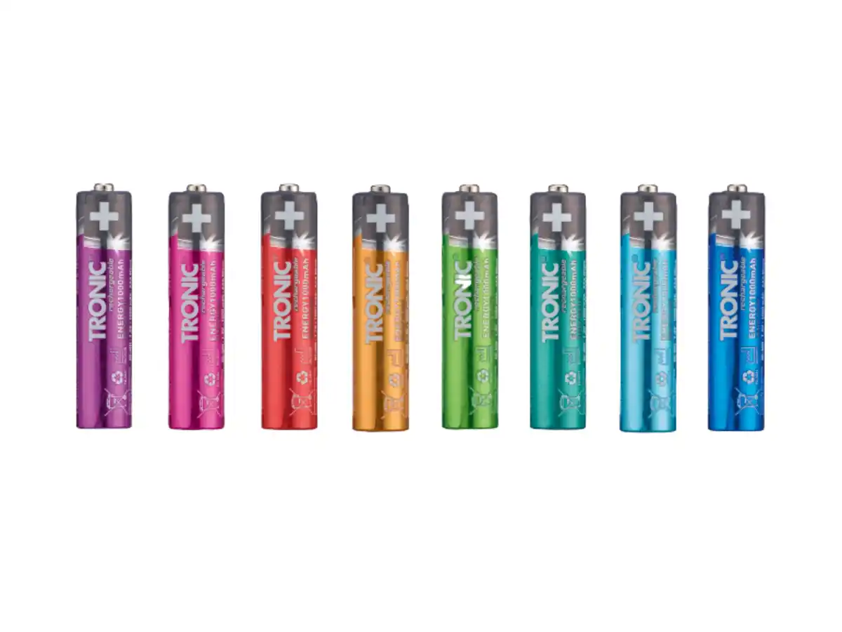 Bild 1 von TRONIC® Akku Ni-MH Ready 2 Use Color 8tlg.