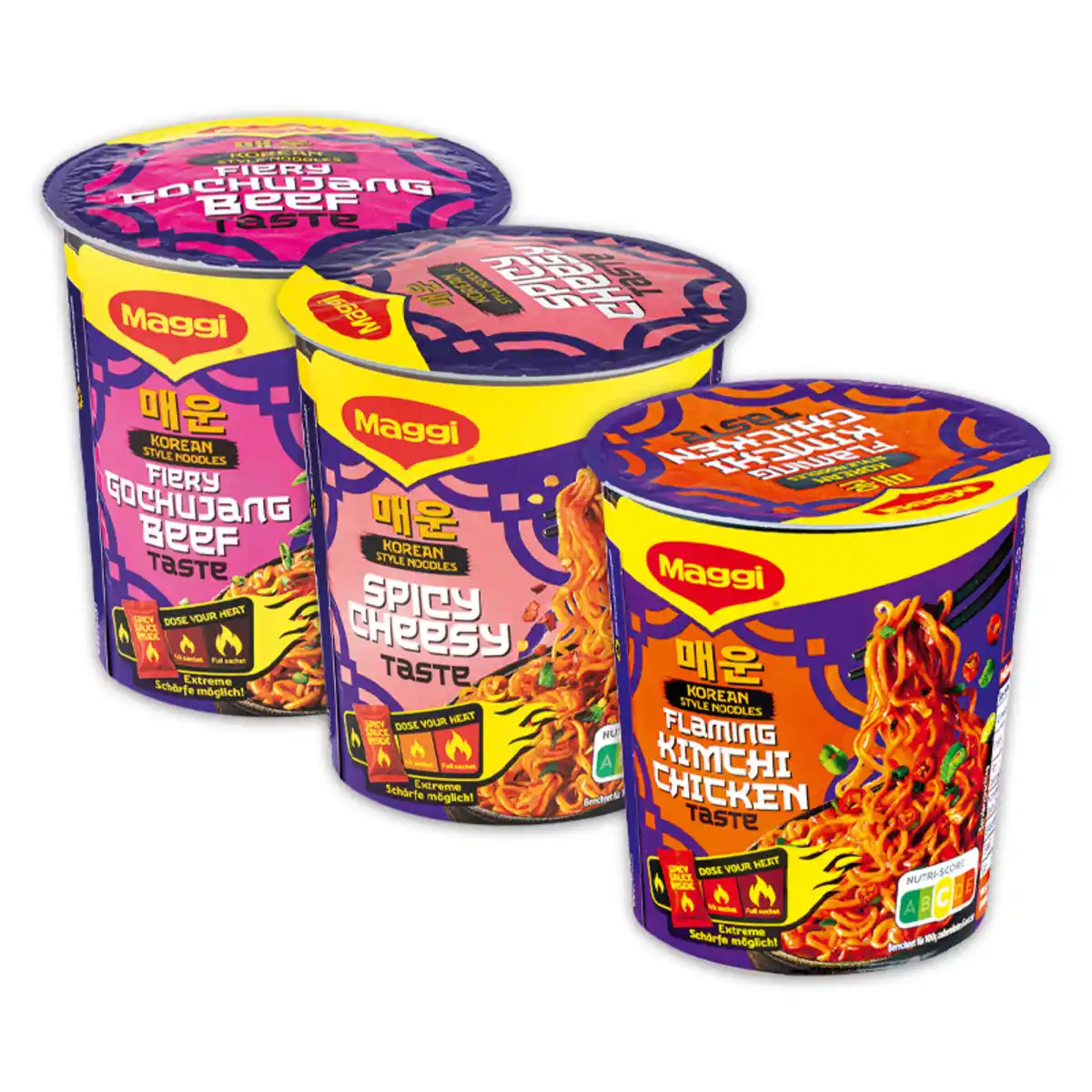 Bild 1 von Maggi Korean Noodles im Cup