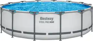 Bestway Pool Komplett-Set Steel Pro Max Ø 427 x 107 cm