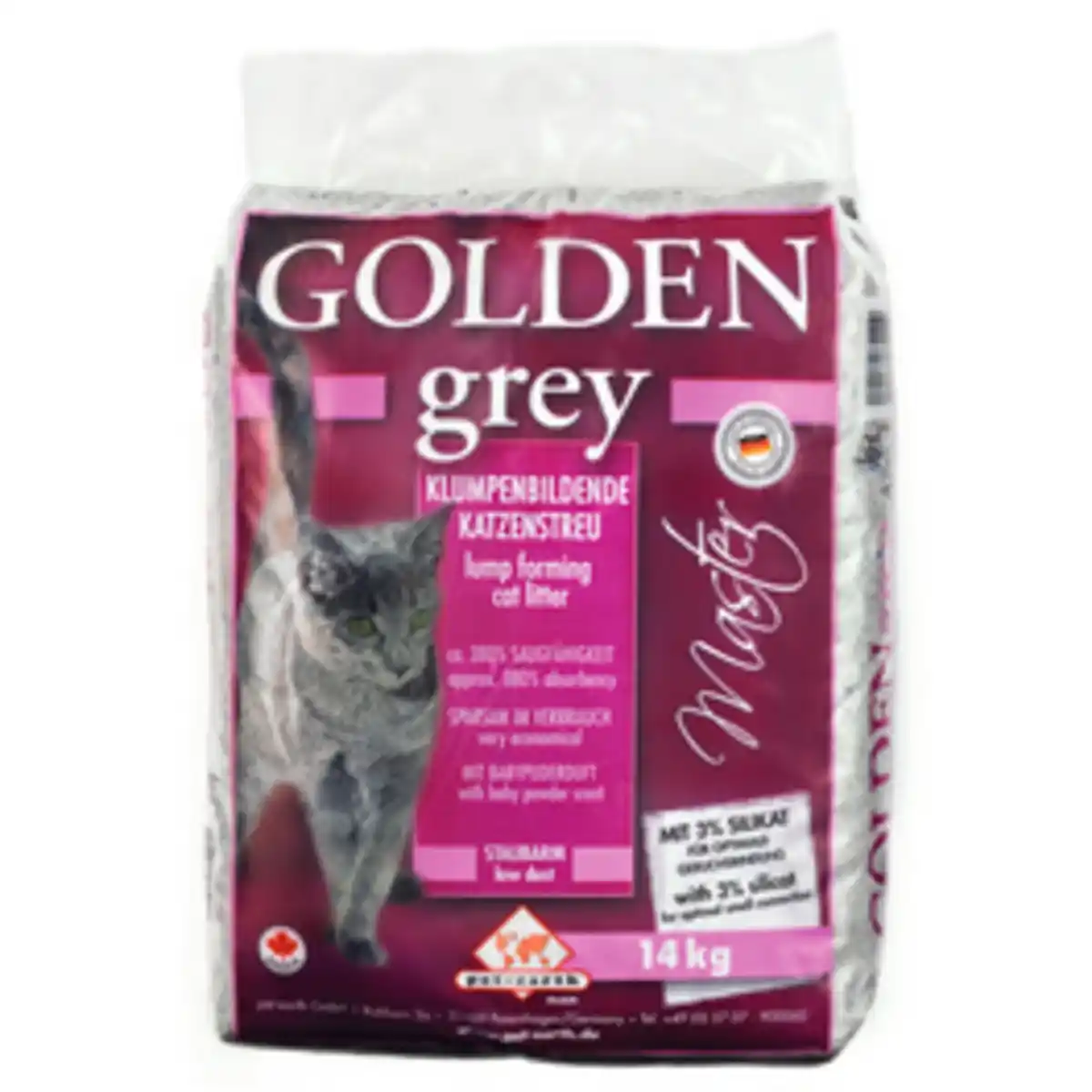 Bild 1 von GOLDEN Katzenstreu »grey Master«, 1 Sack, 14,1 kg