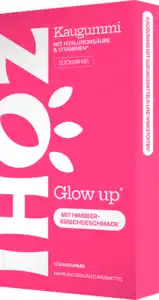 ZOHI Kaugummi, Glow up Himbeer-Kirsche, zuckerfrei, 10 St