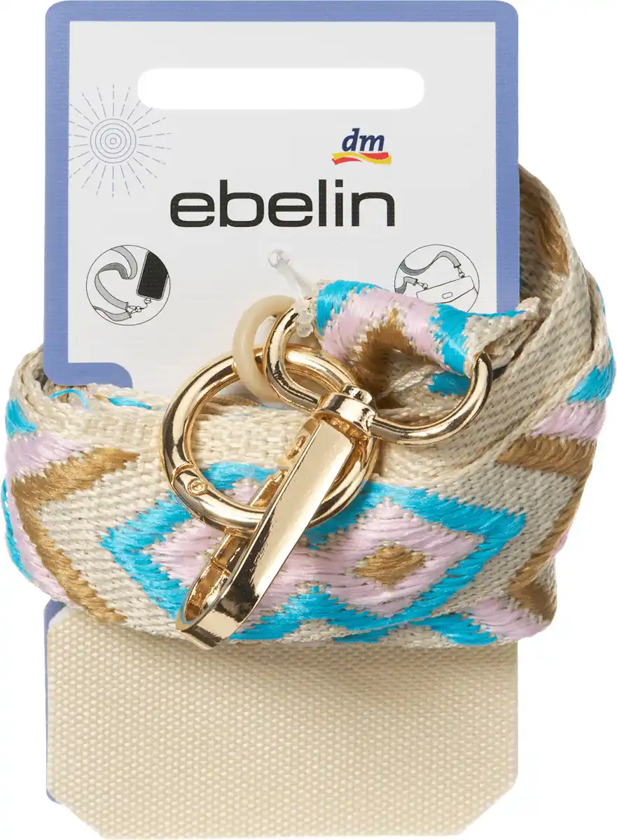 Bild 1 von ebelin Handykette gemustert, 1 St