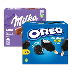 Milka/Oreo Mini Stieleis