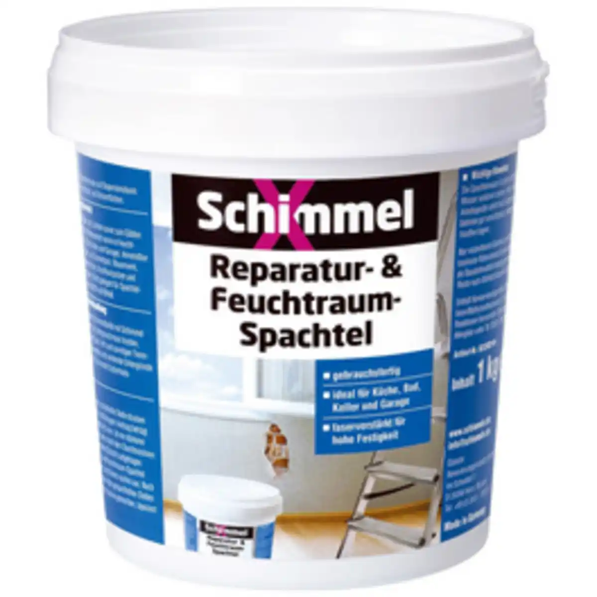 Bild 1 von SchimmelX Reparatur- und Feuchtraumspachtel 1 kg