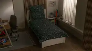 NOVITESSE Bettwäsche Glow-in-the-Dark