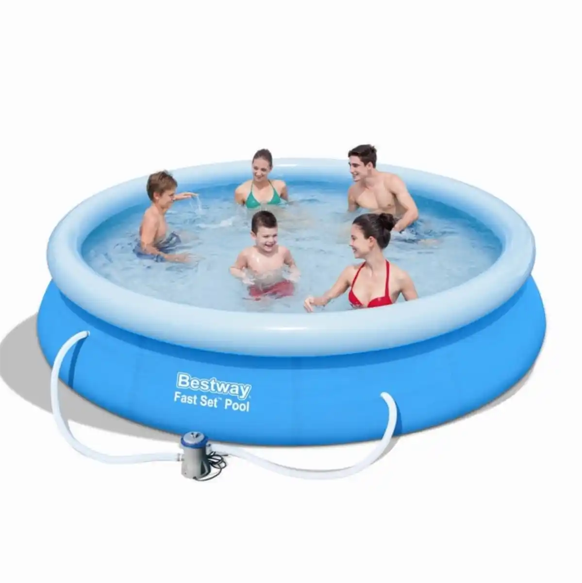 Bild 1 von Bestway Quick Up Pool Set Ø 366 x 76 cm inkl. Filterpumpe
