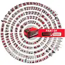 Bild 3 von EINHELL Akku-Winkelschleifer »TP-AG 18/125 CE Q Li - Solo«, 18 V, max. 3000 U/min
