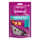 Bild 1 von WHISKAS Katzensnack POUNCE & PLAY, Huhn, 45 g