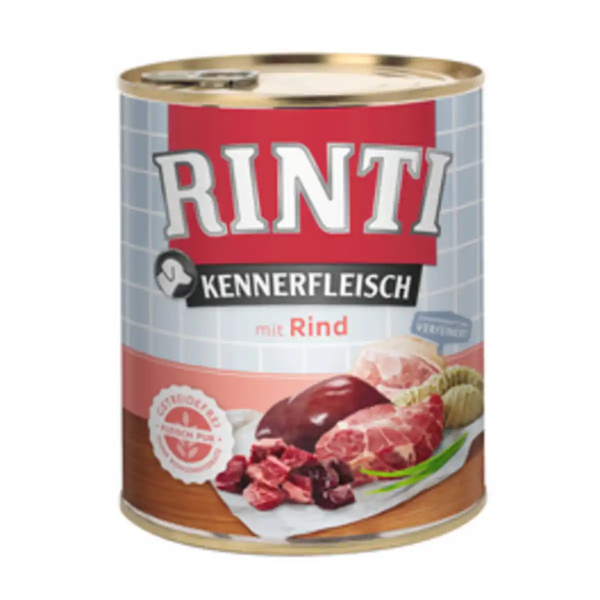 Bild 1 von RINTI Hunde-Nassfutter »Kennerfleisch«, Rind, 1 Dose