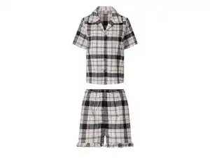 ESMARA® Damen Flanell Pyjama