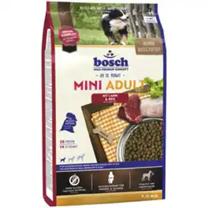 BOSCH PETFOOD Hundetrockenfutter »Adult«, 3 kg, Lamm/Reis