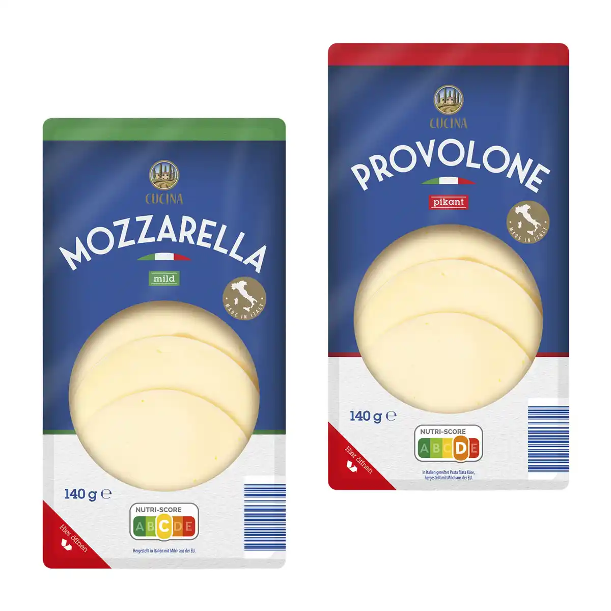 Bild 1 von CUCINA Italienischer Schnittkäse