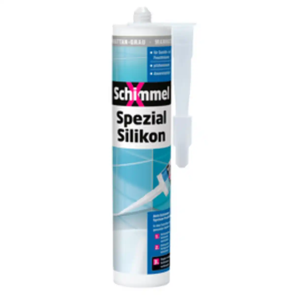 Bild 2 von SchimmelX Silikon, grau, 0,31 l