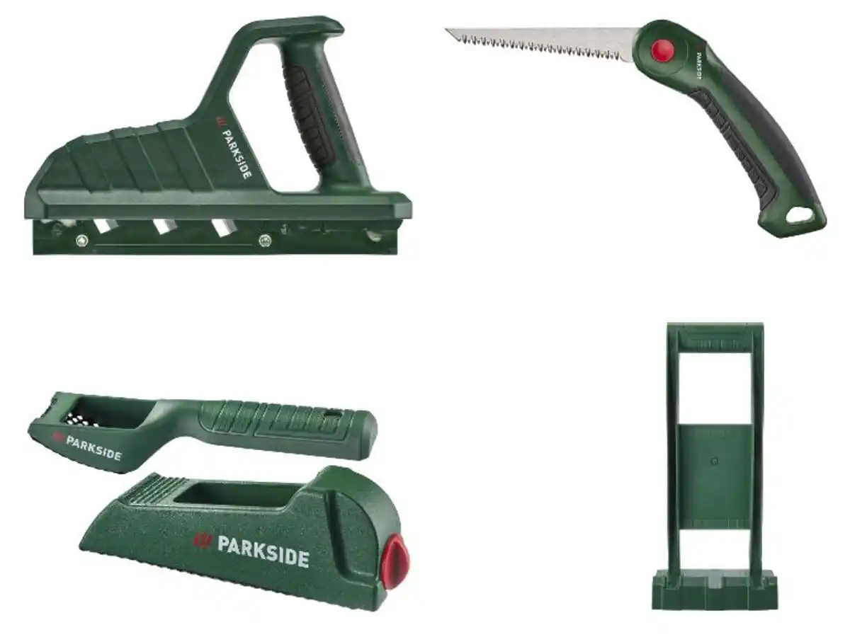 Bild 1 von PARKSIDE® Gipskarton-Kantenhobel / Klapp-Stichsäge / Blockhobel-Set / Plattenträger