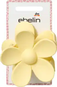 ebelin Haarklammer Blume, gelb, 1 St