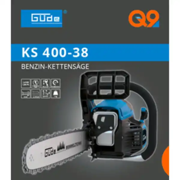 Bild 2 von GÜDE Kettensäge »KS 400-38«, 1,9 PS, 36 cm