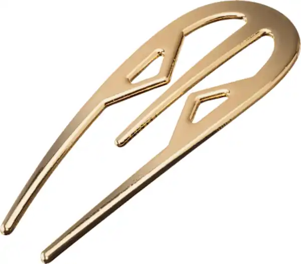 Bild 3 von LANGHAARMÄDCHEN Haar-Pin Gold-Optik, 1 St