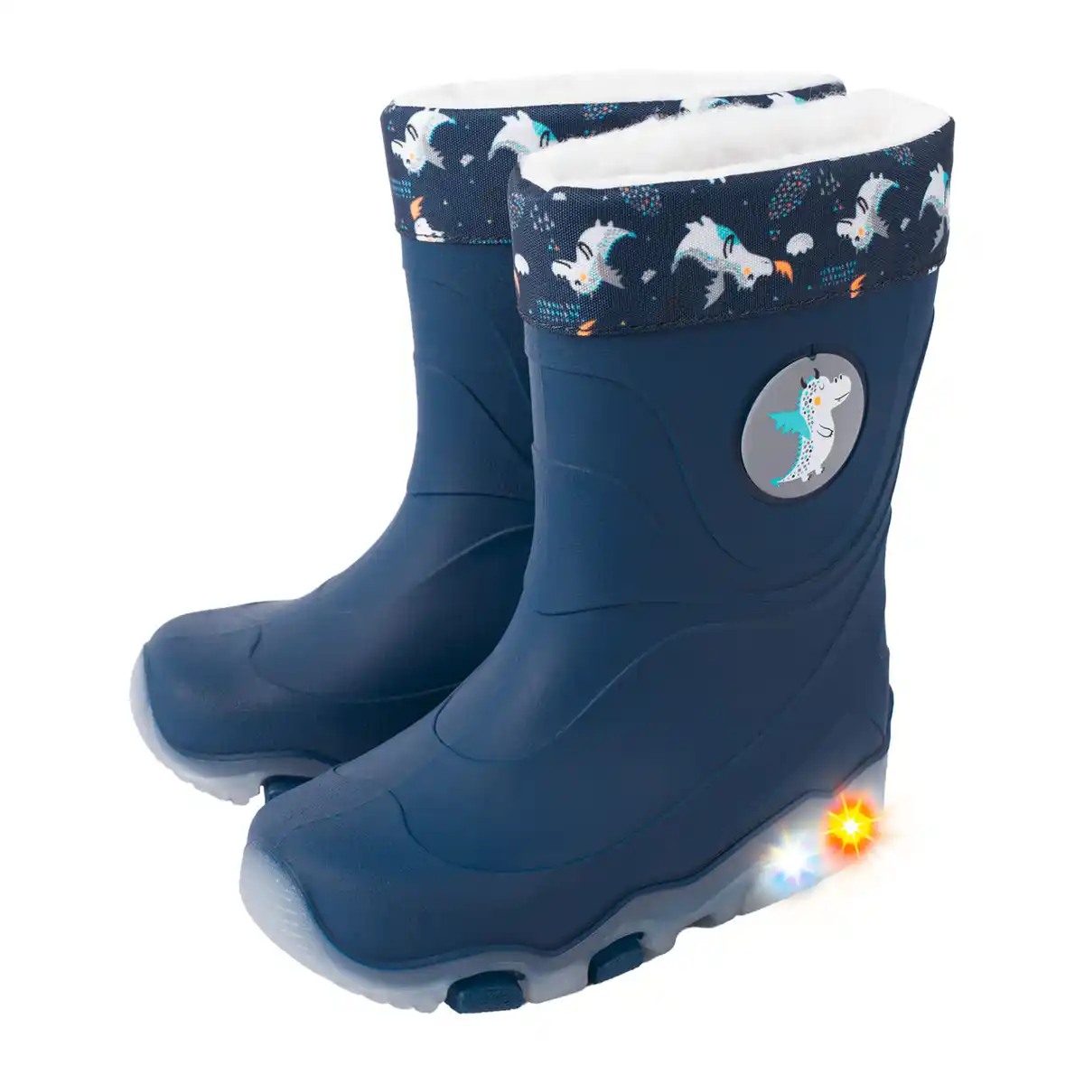Bild 3 von LILY & DAN Gefütterte LED-Regenstiefel