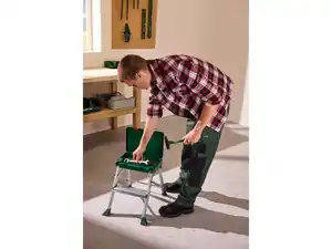 PARKSIDE® Werkstatthocker mit Werkzeugaufbewahrung, 2-stufig