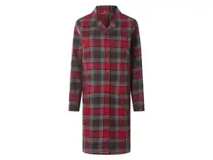 ESMARA® Damen Flanell-Nachthemd