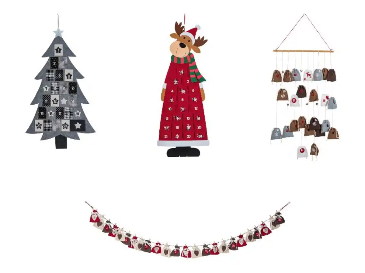 Bild 3 von LIVARNO HOME Adventskalender Filz