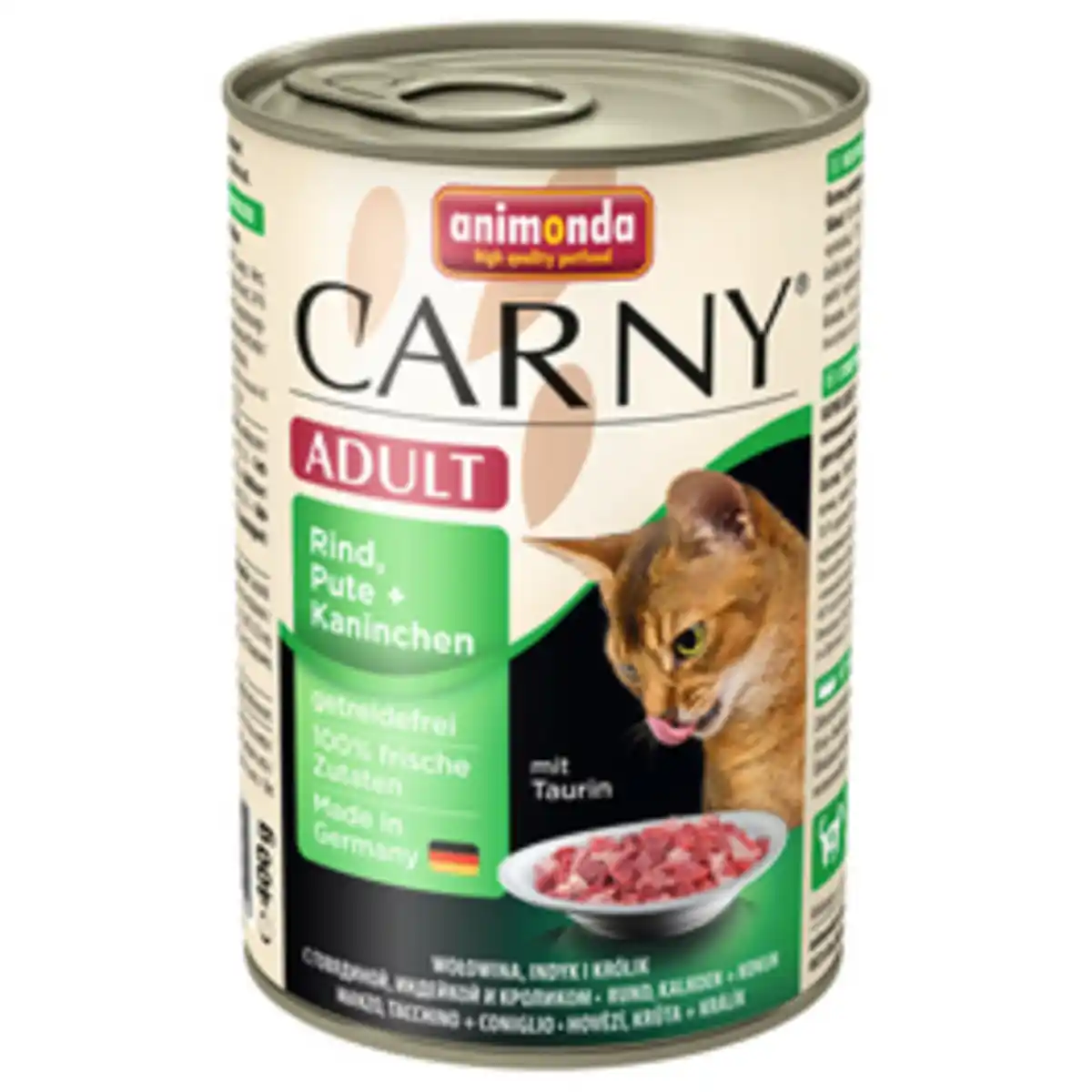 Bild 1 von animonda CARNY Katzen-Nassfutter »Carny«, Rind/Pute/Kaninchen, 400 g