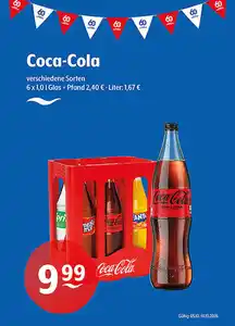Coca-Cola verschiedene Sorten