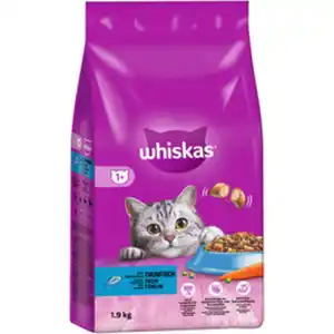 WHISKAS Katzen-Nassfutter, Thunfisch, 1900 g
