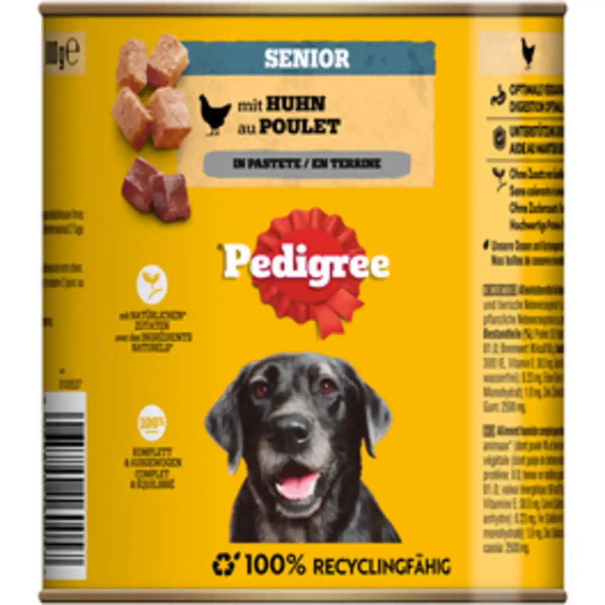 Bild 1 von PEDIGREE Hunde-Nassfutter, Huhn, 800 g, Senior