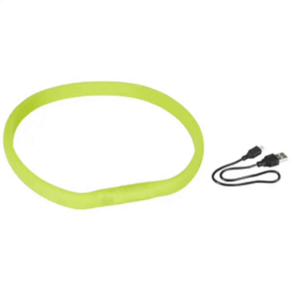 Bild 1 von TRIXIE Flash Leuchtband USB, L-XL, 70 cm/18 mm, grün