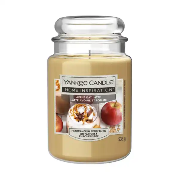 Bild 2 von YANKEE CANDLE Duftkerze im Glas »Apple Oat Latte«, 538 g