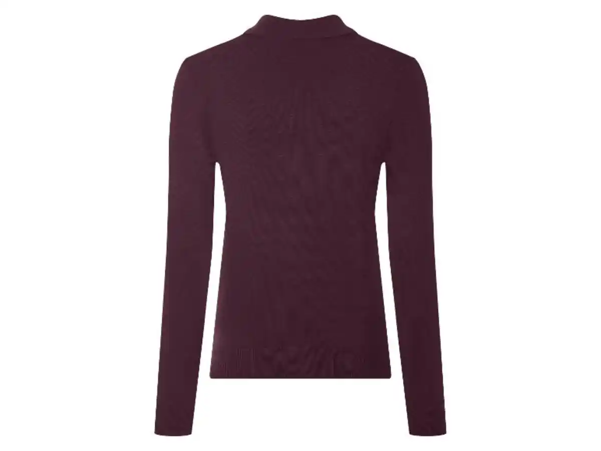 Bild 2 von ESMARA® Damen Feinstrick-Polopullover