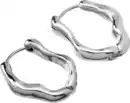 Bild 3 von ebelin Creolen organisch, Silber-Optik, 2 St