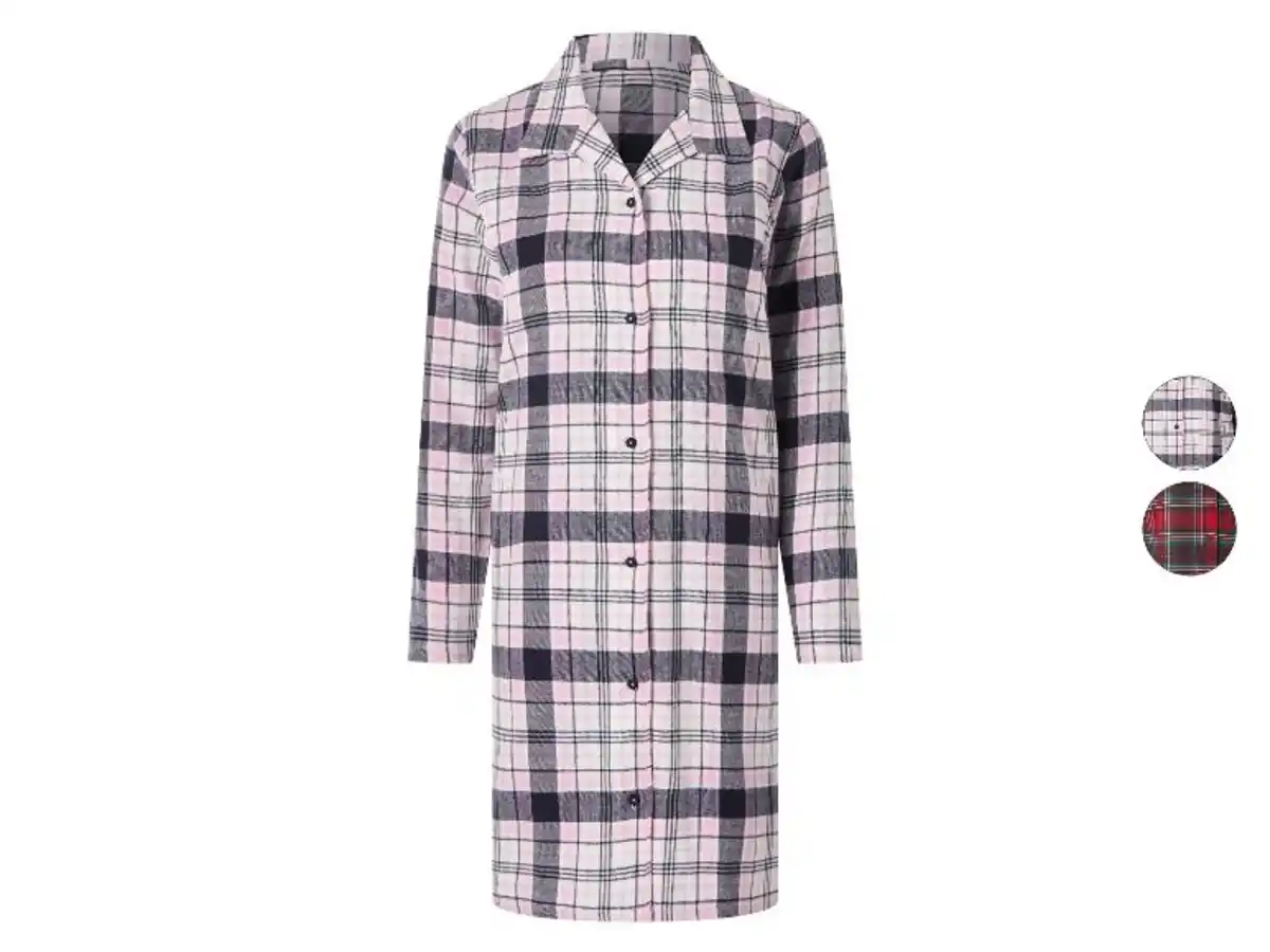 Bild 3 von ESMARA® Damen Flanell-Nachthemd