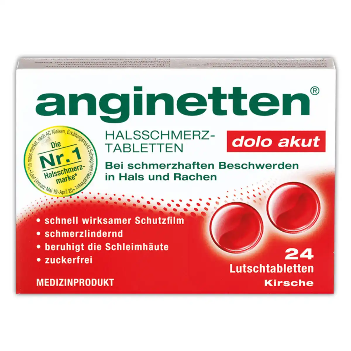 Bild 1 von Anginetten Halsschmerztabletten
