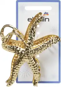 ebelin Haarklammer Seestern, Gold-Optik, 1 St