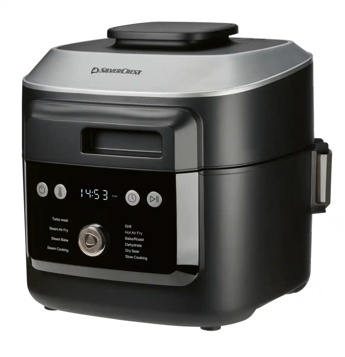 Bild 4 von SILVERCREST® 2-in-1 Dampfgarer & Heißluftfritteuse »SHFD 1760 A1«, mit voreingestellten Programmen