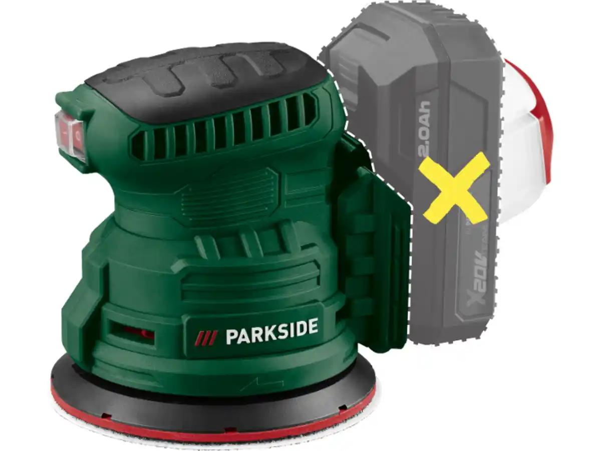 Bild 1 von PARKSIDE® 20 V Akku-Exzenterschleifer »PAEXSG 20-Li B1« / 20 V Akku-Multischleifer »PAMSG 20-Li B1« ohne Akku – ohne Ladegerät