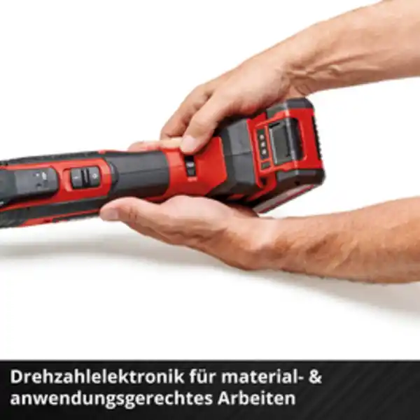 Bild 2 von EINHELL Akku-Multifunktionswerkzeug »TP-MG 18 Li BL - Solo«, 18 V, Power X-Change, inkl. Zubehör