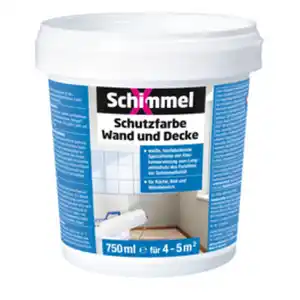 SchimmelX Anti-Schimmelfarbe, weiß, 750 ml
