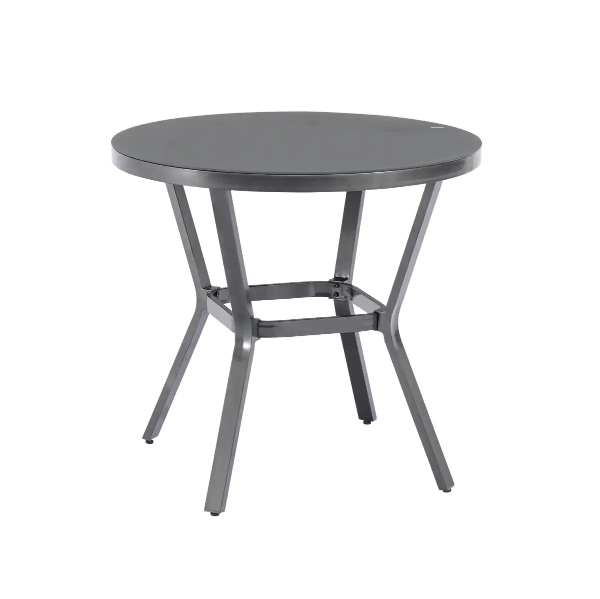 Bild 1 von TrendLine Gartentisch Aluminium Pero Ø 80 cm anthrazit