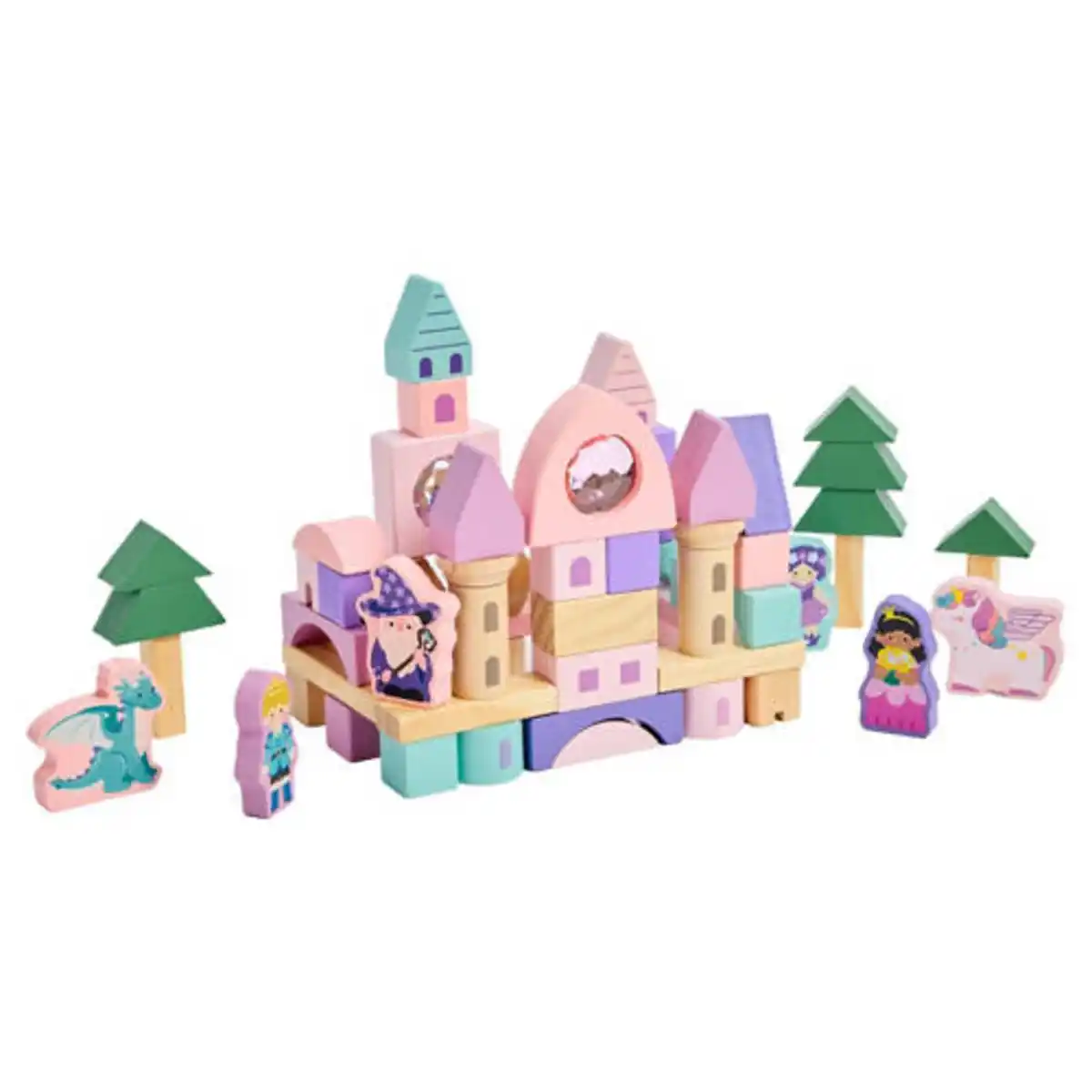 Bild 1 von TOYLINO Holz Spielzeug, Fantasy-Blöcke