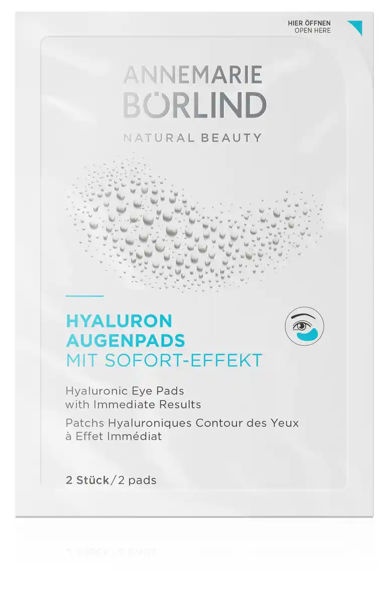 Bild 1 von ANNEMARIE BÖRLIND HYALURON AUGENPADS mit Sofort-Effekt, 6 Stk