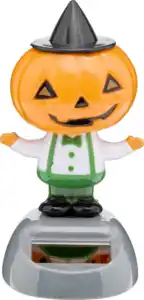 IDEENWELT Halloween-Solar-Figur Kürbis