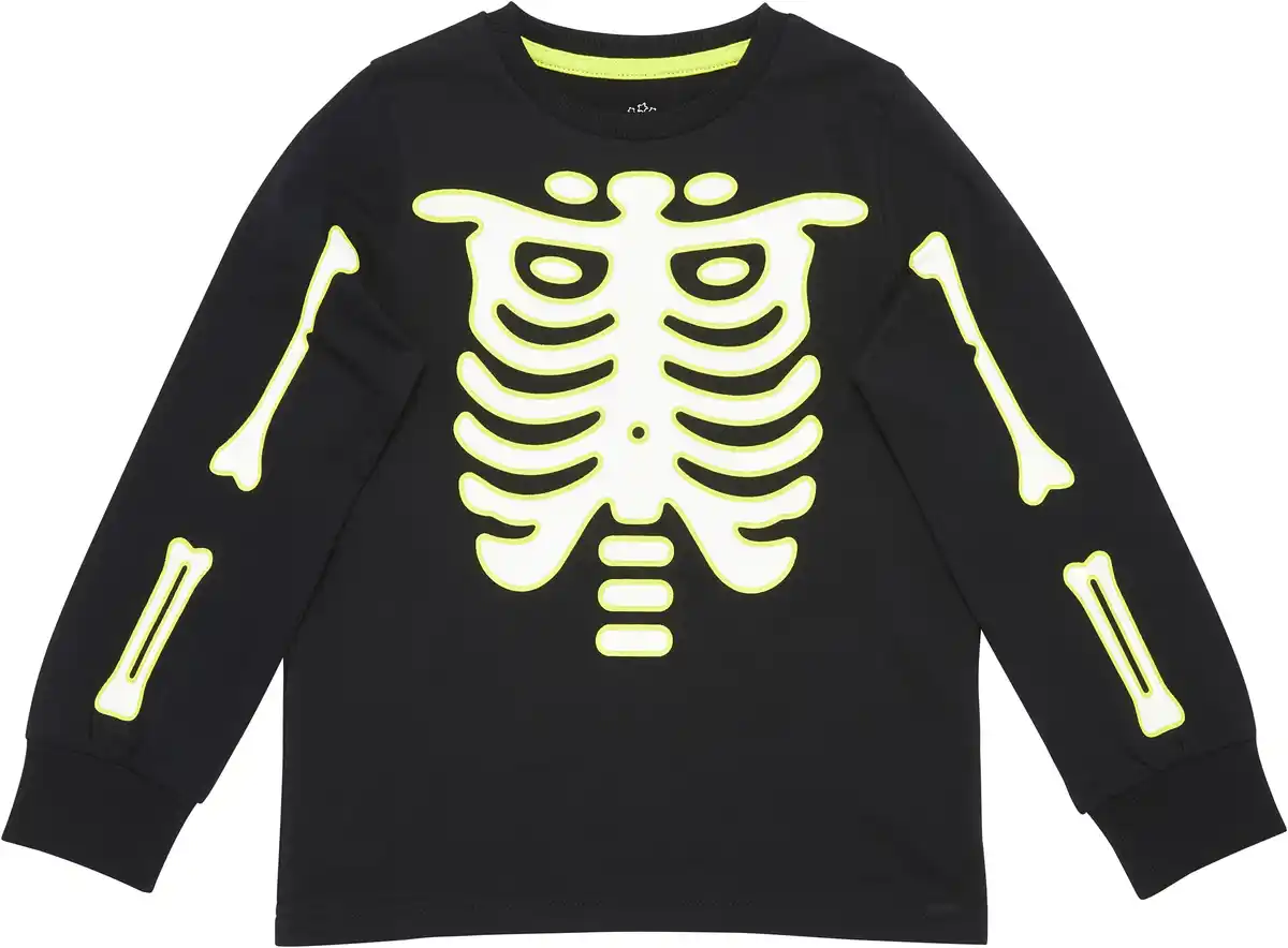 Bild 2 von IDEENWELT Kinder Pyjama Glow-in-the-dark Gr. 110/116